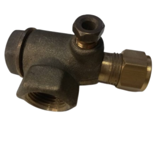 شیر یکطرفه 1/2 اینچ برنجی سنگین2