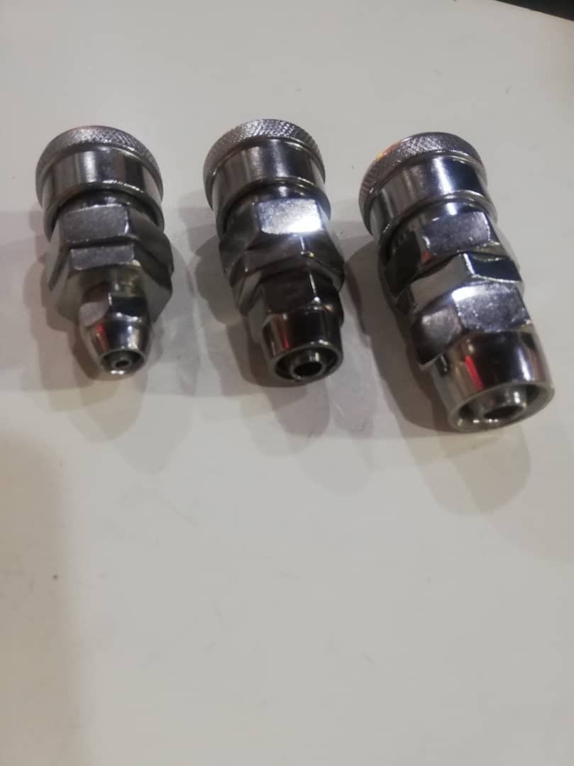 کوپلینگ نری و مادگی مهره‌دار مخصوص شیلنگ‌های فنری...