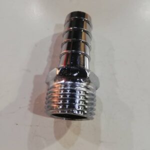 سر شیلنگی آبکاری شده رزوه ۱/۲ ویژه شیلنگ با قطر ۱۲