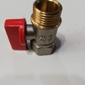 شیر ربع گرد خروجی باد و تخلیه آب کمپرسور رزوه ۱/۲