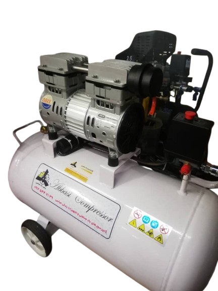 کمپرسور سایلنت 50 لیتری خوابیده